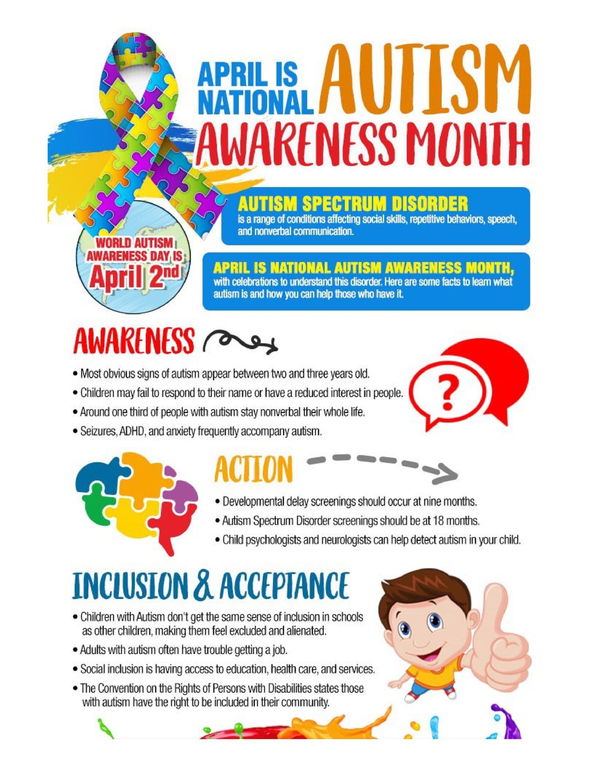 D9 Communities in Schools Autism Awareness Month Davis Ninth